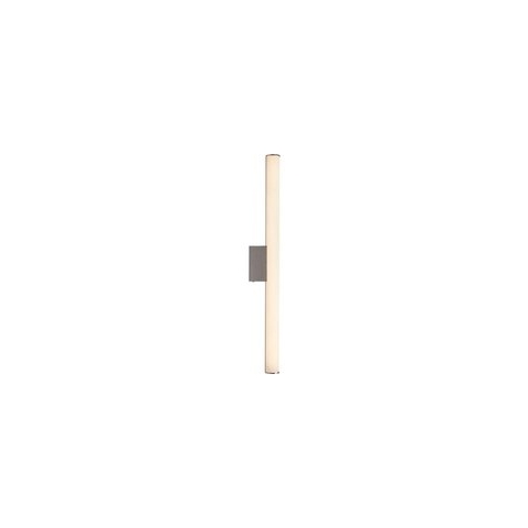 Brilliant Tube - Plafond/wandlamp - 60 X 11 Cm - 17W LED Incl. - Wit & Chroom