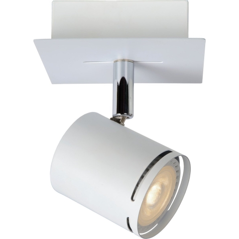 Lucide Rilou - Opbouwspot - 10 X 10 X 12 Cm - 4,5W Dimbare LED Incl. - Wit