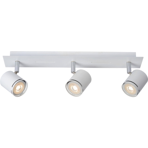 Lucide Rilou - Opbouwspot - 42 X 7,5 X 12 Cm - 3 X 4,5W Dimbare LED Incl. - Wit