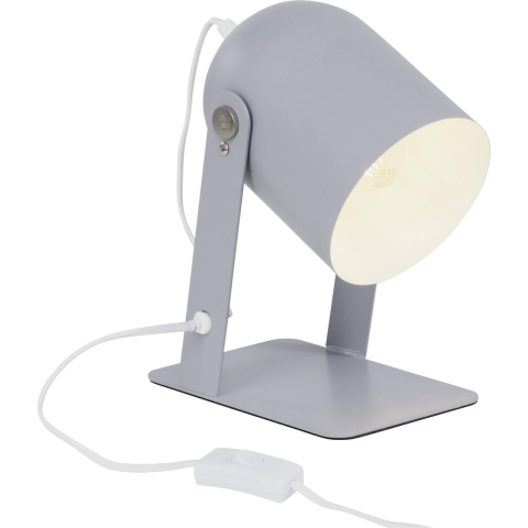 Brilliant Yan - Tafellamp - 29 Cm - Grijs