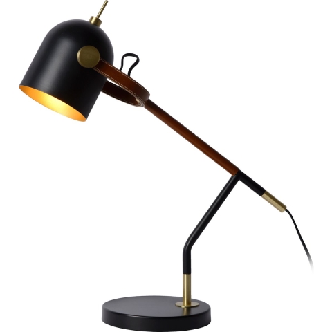 Lucide Waylon - Bureaulamp - 50 X 18 X 50 Cm - Zwart