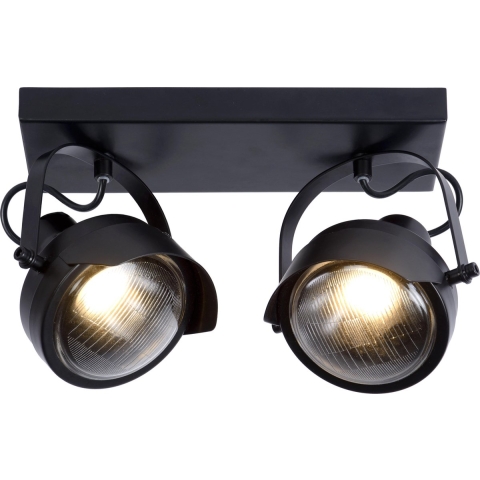 Lucide Cicleta - Opbouwspot 2L - 32,5 X 14,5 X 19 Cm - Zwart