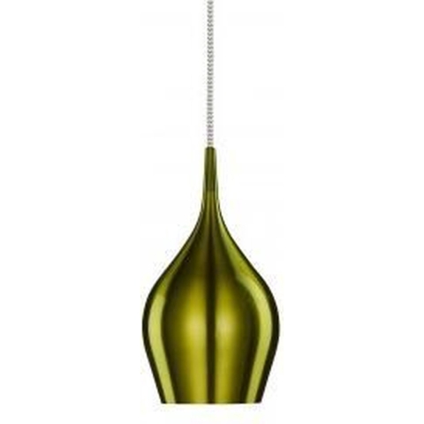 Searchlight Vibrant - Hanglamp - Ø 12 X 142 Cm - Groen