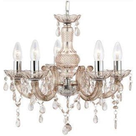 Searchlight Marie Therese - Luster - Ø 48 X 93 Cm - Nertsen