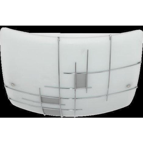 Searchlight LED Picture Lights - Wandverlichting Met Schakelaar - 38 X 11 Cm - 3W LED Incl. - Satijn Zilver