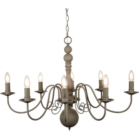 Searchlight Greythorne - Luster - 89 X 63 X 150 Cm - Grijs