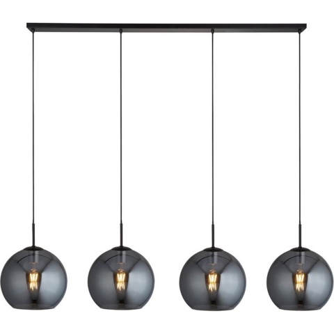 Searchlight Amsterdam - Hanglamp - 175 X 30 X 240 Cm - Zwart