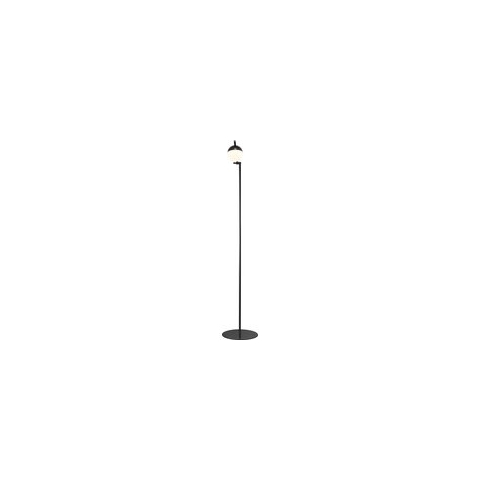 Nordlux Contina - Staanlamp - 139,5 Cm - Zwart En Opaal Wit