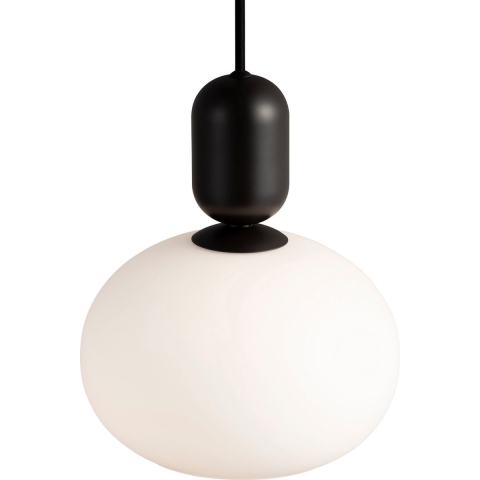 Nordlux Notti - Hanglamp - Ø 20 X 223,8 Cm - Zwart En Mokka