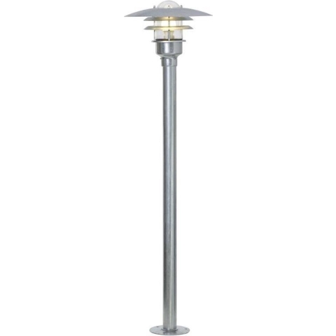 Nordlux Lønstrup - Tuinpaal - Ø 32 X 116 Cm - IP44 - Gegalvaniseerd Staal