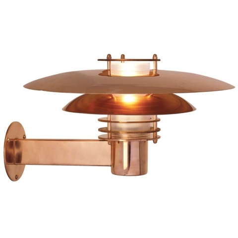 Nordlux Phoenix - Buiten Wandverlichting - 39 X 22 Cm - IP54 - Koper