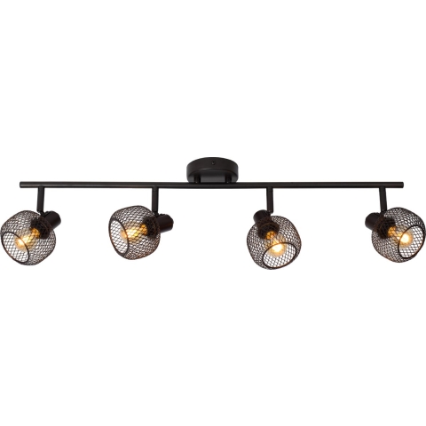 Lucide Maren - Opbouwspot 4L - 76 X 17 X 15 Cm - Zwart