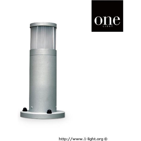 ONE Light E27 Tube Lights - Tuinpaal - Ø 10,7 X 35 Cm - IP54 - Grijs