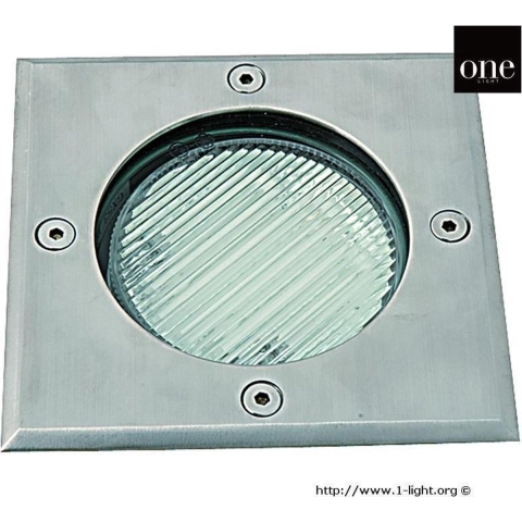 ONE Light GX53 Inground Range - Grondspot Voor Buiten - Ø 122 Mm, Ø 110 Mm Inbouwmaat - IP67 - Roestvrij Staal