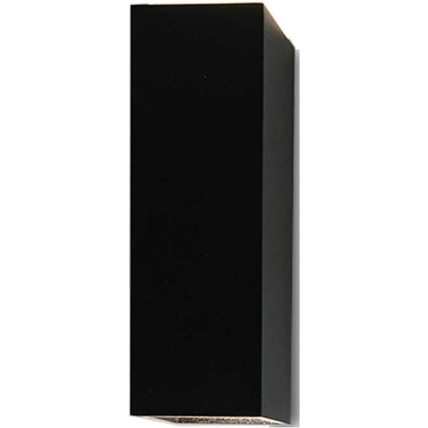 Artdelight Vegas - Buiten Wandverlichting - 8 X 8 X 25 Cm - 2 X 4W Dimbare LED Incl. - IP65 - Zwart