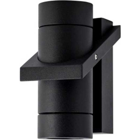 Artdelight Single - Buiten Wandverlichting - 8,3 X 11,7 X 16,2 Cm - IP54 - Zwart