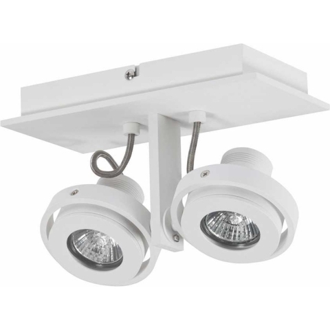 Artdelight Meist - Opbouwspot 2L - 23 X 11,5 X 15 Cm - Wit