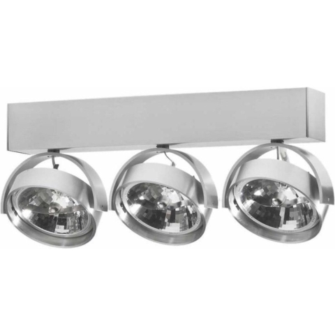 Artdelight Dutchess - Opbouwspot 3L - 40 X 6 X 18,9 Cm - Aluminium