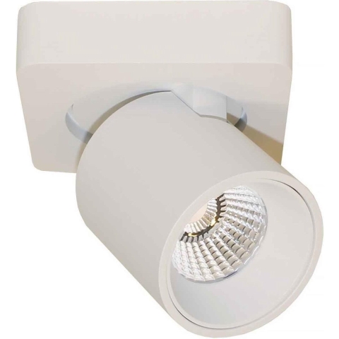 Artdelight Laguna - Opbouwspot 1L - 10 X 10 X 9,5 Cm - 6W Dimbare LED Incl. - Wit