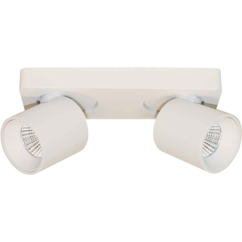 Artdelight Laguna - Opbouwspot 2L - 22 X 8,5 X 9,5 Cm - 2 X 6W Dimbare LED Incl. - Wit