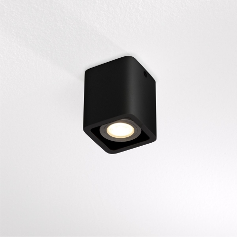 Artdelight Bronx - Opbouwspot 1L - 7 X 7 X 8,5 Cm - Zwart