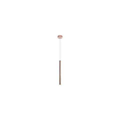 Maxlight Organic - Hanglamp - Ø 2,5 X 190 Cm - 1W LED Incl. - Koper