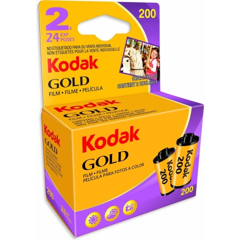 Kodak goud 2 Pak 200 135/24