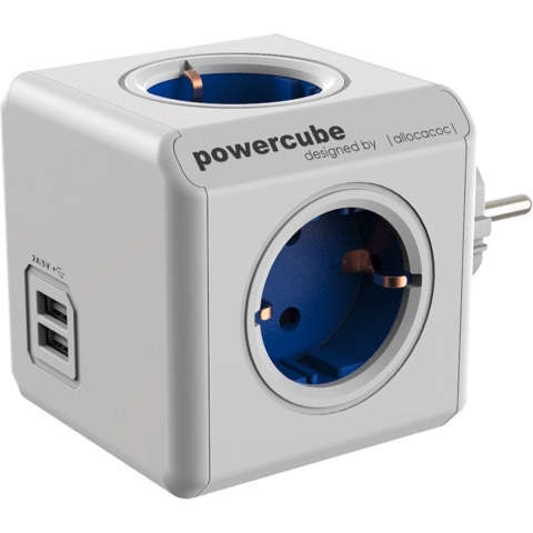 Allocacoc PowerCube Original USB Blue