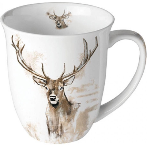 Ambiente Mok 400ml Antlers