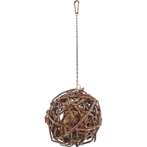 JR Farm parkiet & grote parkiet wilgen vruchtenbol 135 gram 10063 - Gebr de boon