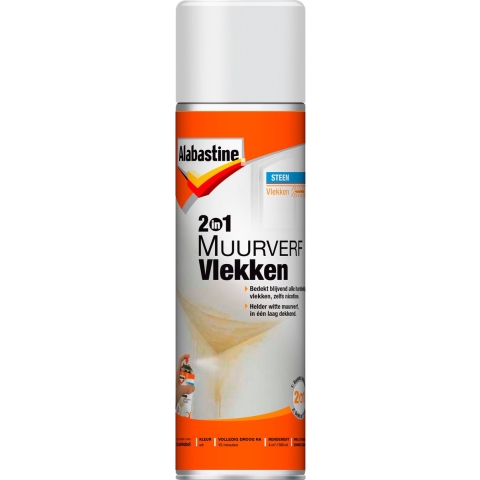 2in1 muurverf vlekken 500 ml - Alabastine
