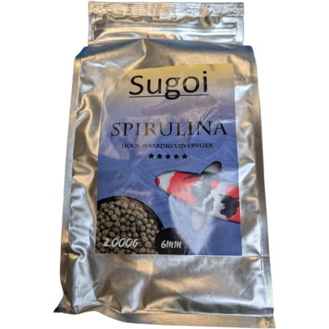 Spirulina 2000 gram 6 mm L visvoer - Suren collection