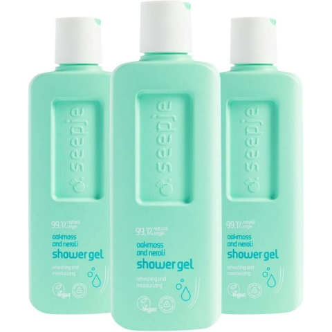 3x Seepje Eikenmos en Neroli Douchegel 300 ml