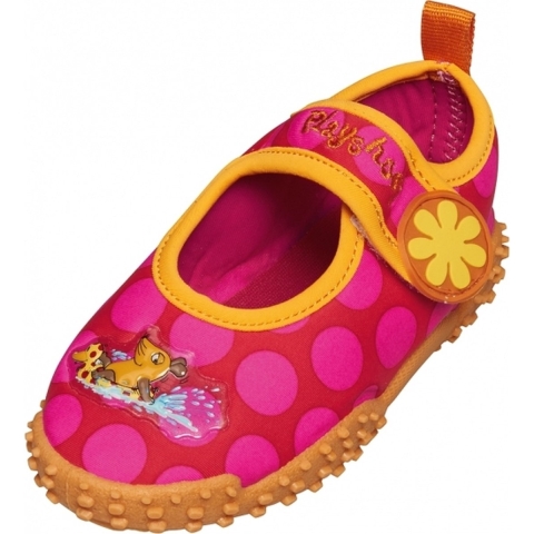 UV meisjes waterschoenen roze met bloem 28/29 (4-6 jr) -