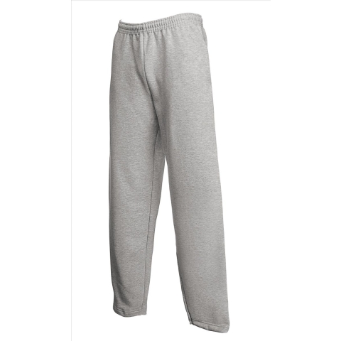 Fruit Of The Loom Joggingbroek - grijs - volwassenen - Sportbroek - rechte pijpen S (EU 48) -