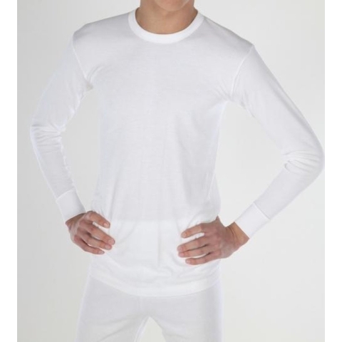 Beeren thermo shirt lange mouw wit L -