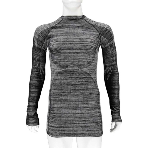 Heat Keeper Thermo t-shirt lange mouw - heren - zwart - warme onderkleding XL (54) -