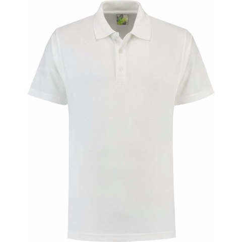 Polo shirt wit voor heren 2XL (44/56) -