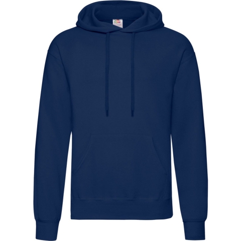 Fruit of the Loom capuchon sweater - donkerblauw - volwassenen - Classic Hooded Sweat - Hoodie 2XL (EU 56) -