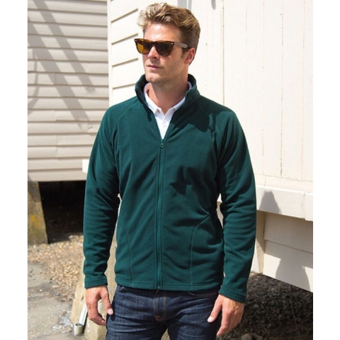Groen fleece vest Viggo voor heren S -