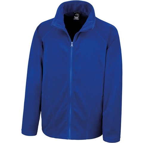 Kobalt blauw fleece vest Viggo voor heren S -
