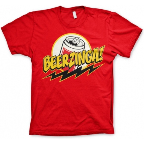 Big Bang Theory Beerzinga t-shirt S -