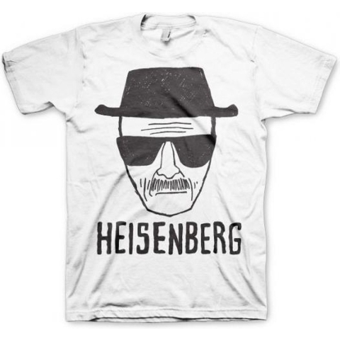 T-shirt Breaking Bad Heisenberg - wit - heren - korte mouwen 2XL -