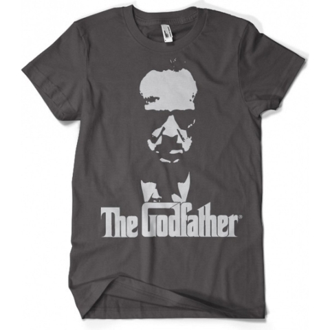 The Godfather print t-shirt - grijs - heren - katoen - officiele film merchandise kleding XL -