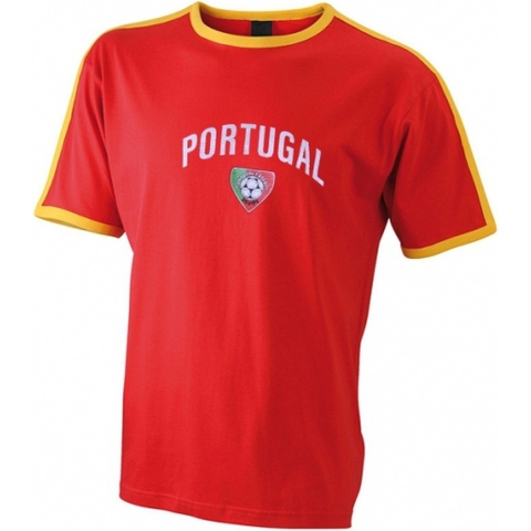 Rood voetbalshirt Portugal heren 2XL -