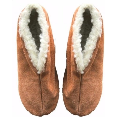 Beige echte suede Spaanse sloffen dames maat 36 36 -
