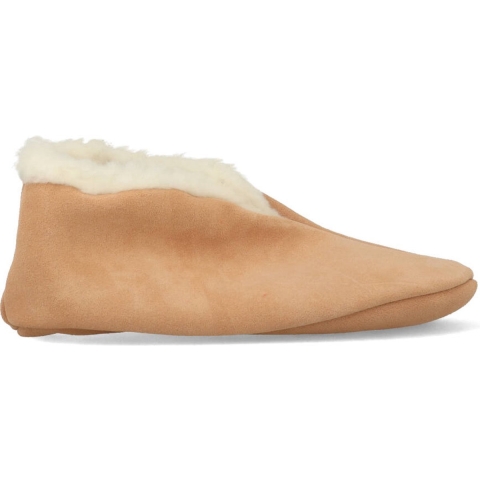 Beige echte suede Spaanse sloffen dames maat 41 41 -