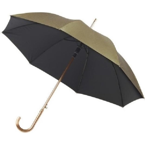Paraplu automatisch - metalic goud - dia 105 cm - pongee zijde - 90 cm -