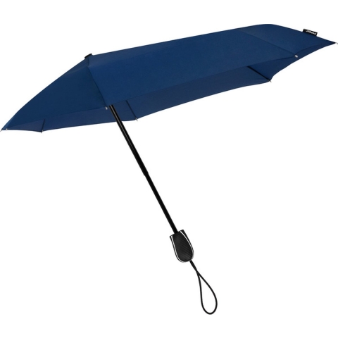 STORMini opvouwbare storm paraplu - blauw - 90 cm -