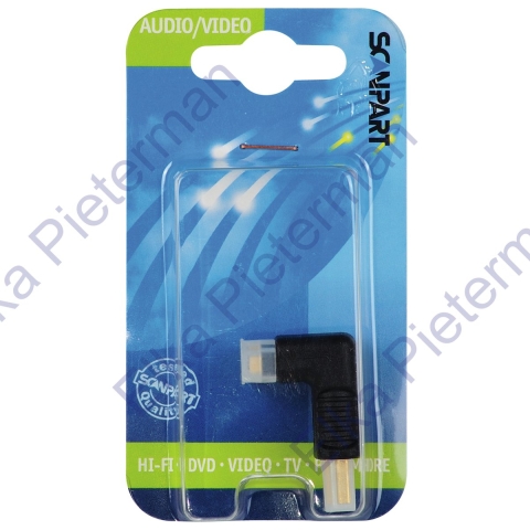 Scanpart Adapter Hdmi(f)-hdmi(m) Haaks
